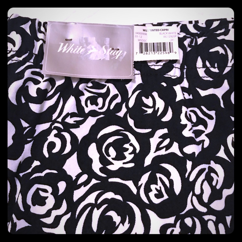 Sz 18 capris NWT, French flair
